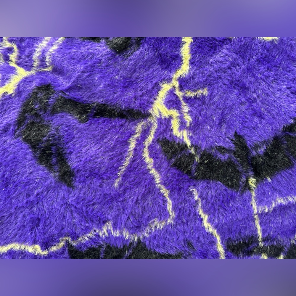 NWOT Snag Tights Storm fluffy jumper eyelash lightning bat print sz 3/4X 24/26 - Picture 10 of 11